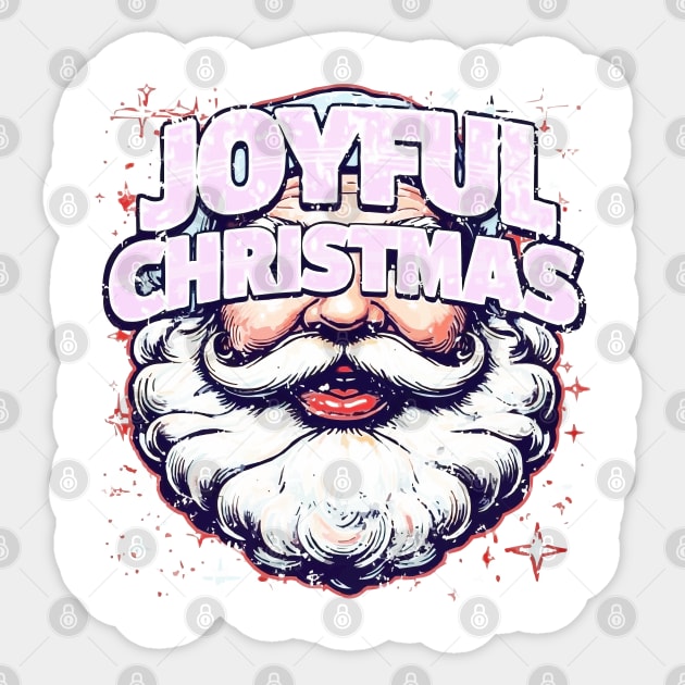 Joyful-Christmas Sticker by TEENIE DESIGN